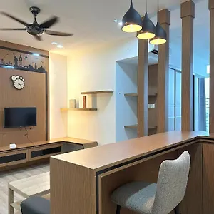Greenview Utm Paradigm Jb 2-3pax High Speed Wifi Apartment