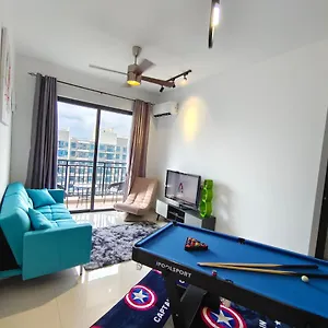 Apartment Newly Cozy Recreational Country Garden Central Park Johor Bahru