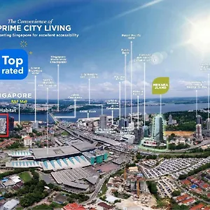 Hostahome Suites At Sky Habitat Opposite R&f Mall