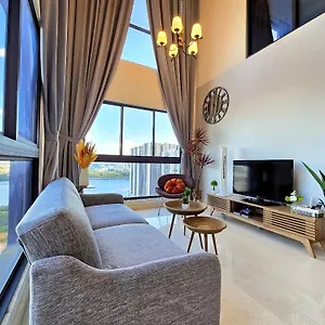 Loft Seaview Near Jb Ciq 7pax Apartment Johor Bahru